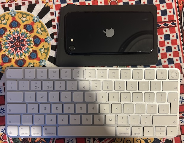 Keyboard size comparison iPhone