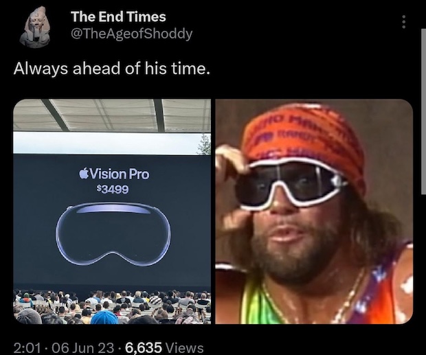 Machoman Vision Pro